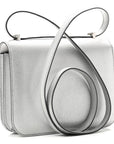 Metallic Chevre Chamkilight Constance 18 Argent