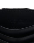 Nappa Intrecciato Card Holder Deep Blue