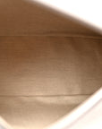 Soft Grained Calfskin Small Puzzle Edge Bag Pearl Grey