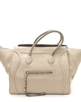 Supple Calfskin Large Phantom Luggage Dune