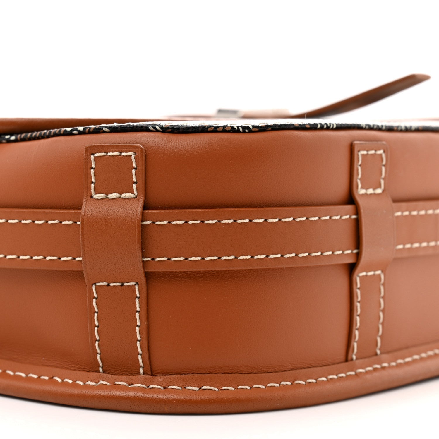 Goyardine Belvedere II PM Messenger Bag Black Gold