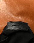 Crinkled Calfskin Matelasse Monogram Medium Niki Chain Satchel Caramel