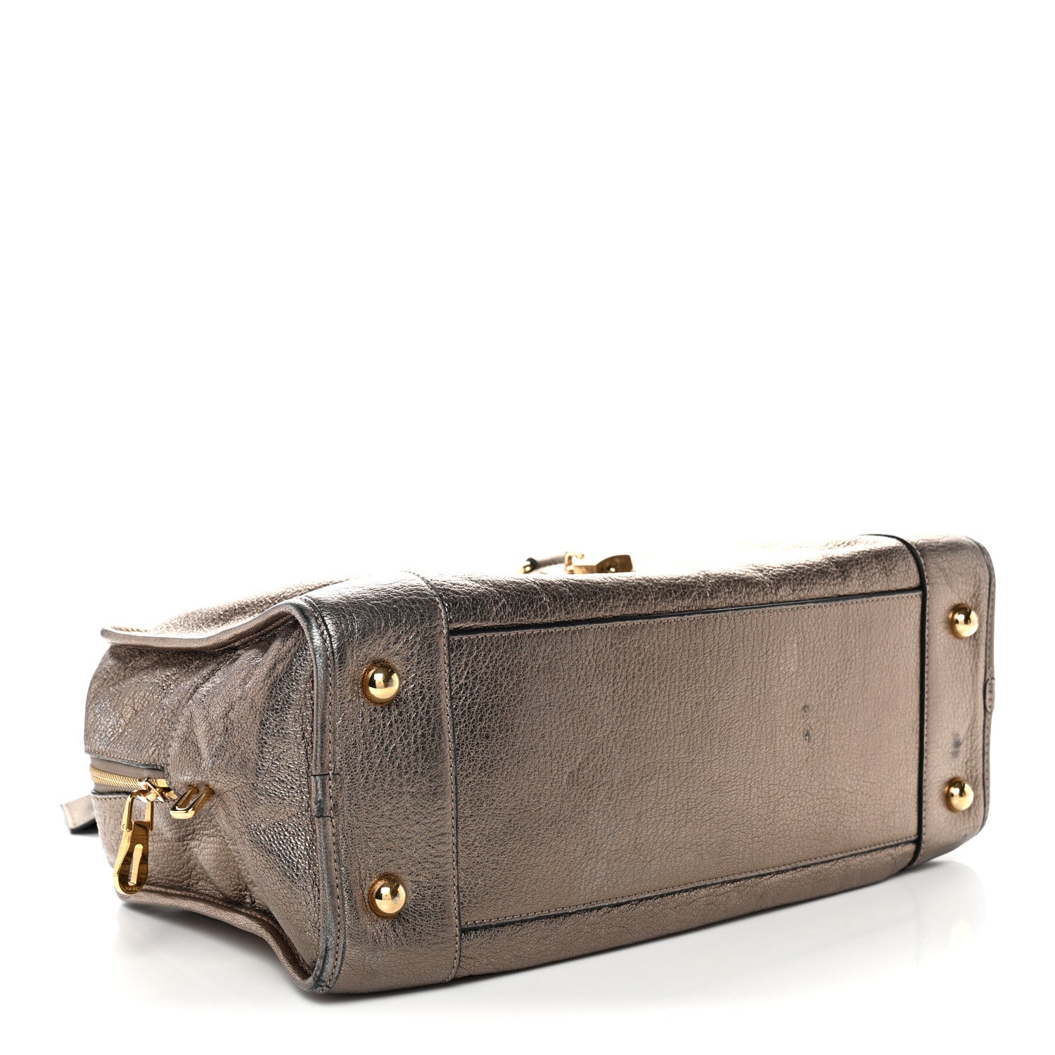 Metallic Calfskin Amazona 28 Bronze