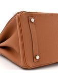 Togo Swift Officier Birkin 30 Gold Ambre