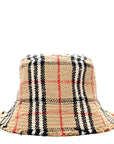 Tweed Check Bucket Hat M Archive Beige