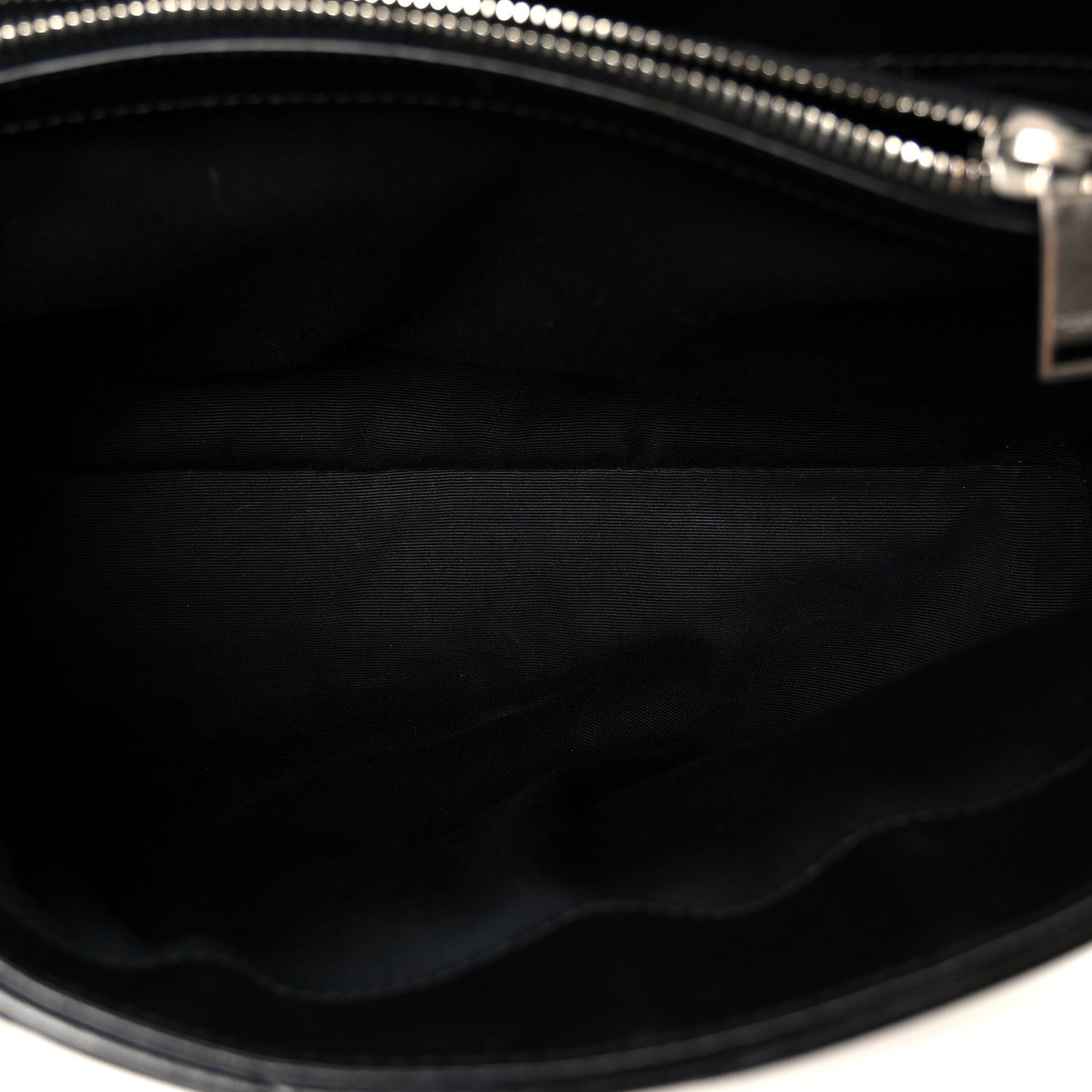 Calfskin Y Quilted Monogram Medium Loulou Chain Satchel Black