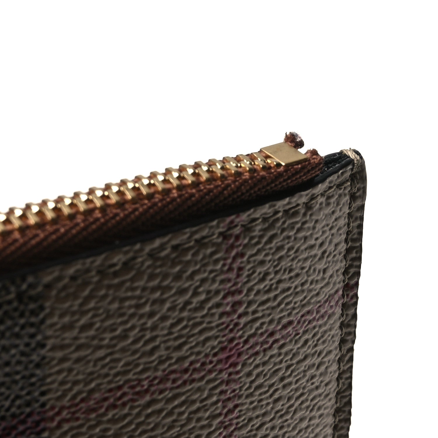 Vintage Check Kelbrook Key Pouch Card Case Archive Beige
