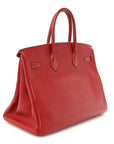 Togo Birkin 35 Rouge Vif