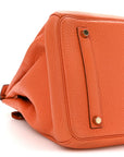 Togo Birkin 35 Orange