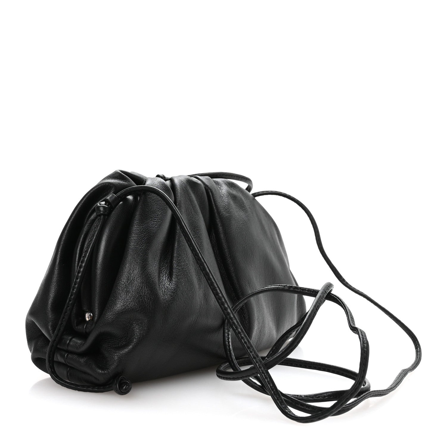 Butter Calfskin The Mini Pouch Black