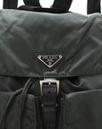 Nylon Vela Medium Backpack Green