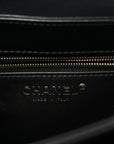 Lambskin Quilted Small Trendy CC Chain Dual Handle Flap Bag Black