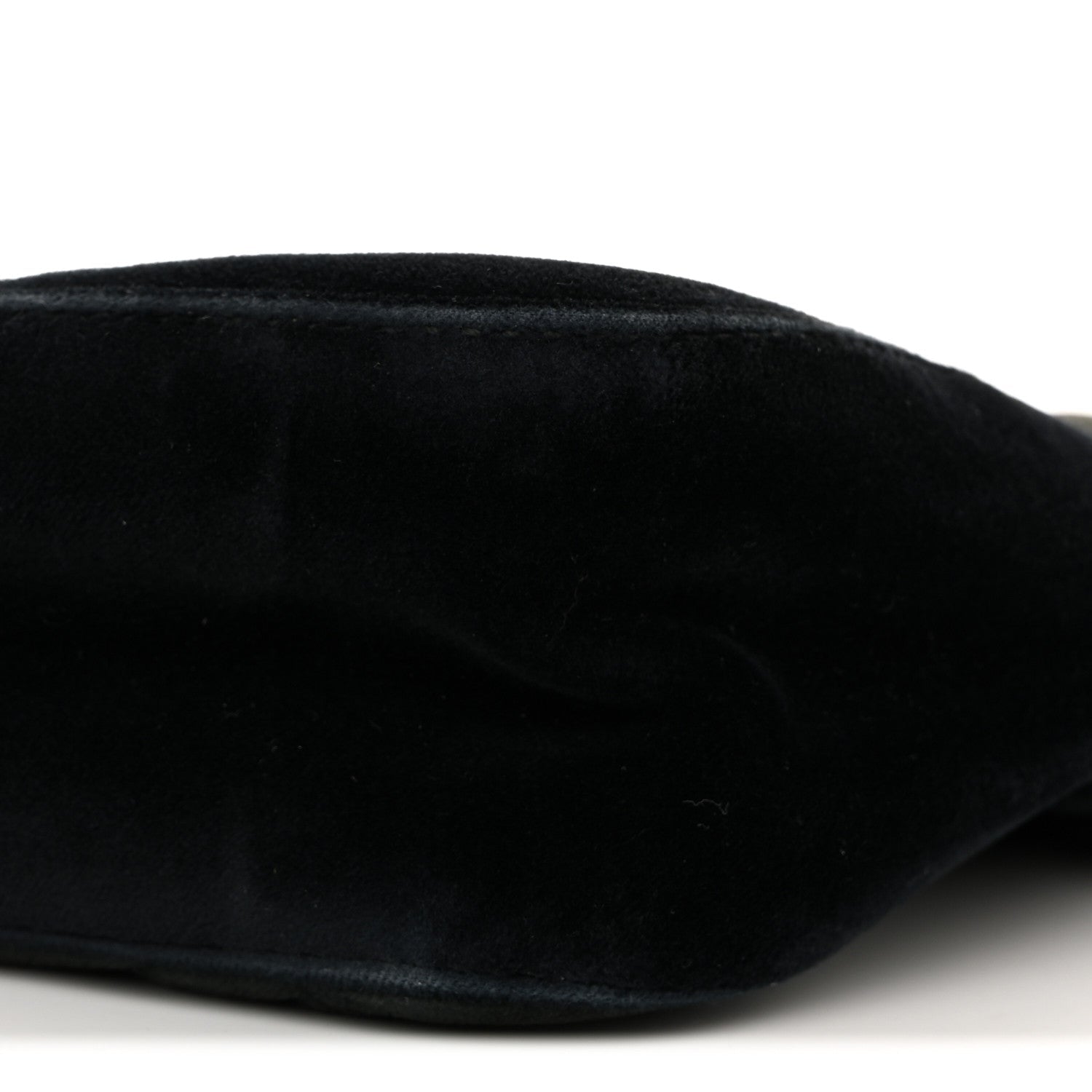 Velvet Matelasse Loved Embroidered Medium GG Marmont Shoulder Bag Black