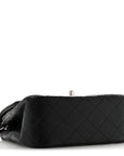 Lambskin Quilted Mini Square Flap Black
