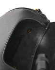 Box Calfskin Micro Bobby Bag Black