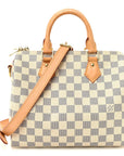 Damier Azur Speedy Bandouliere 25