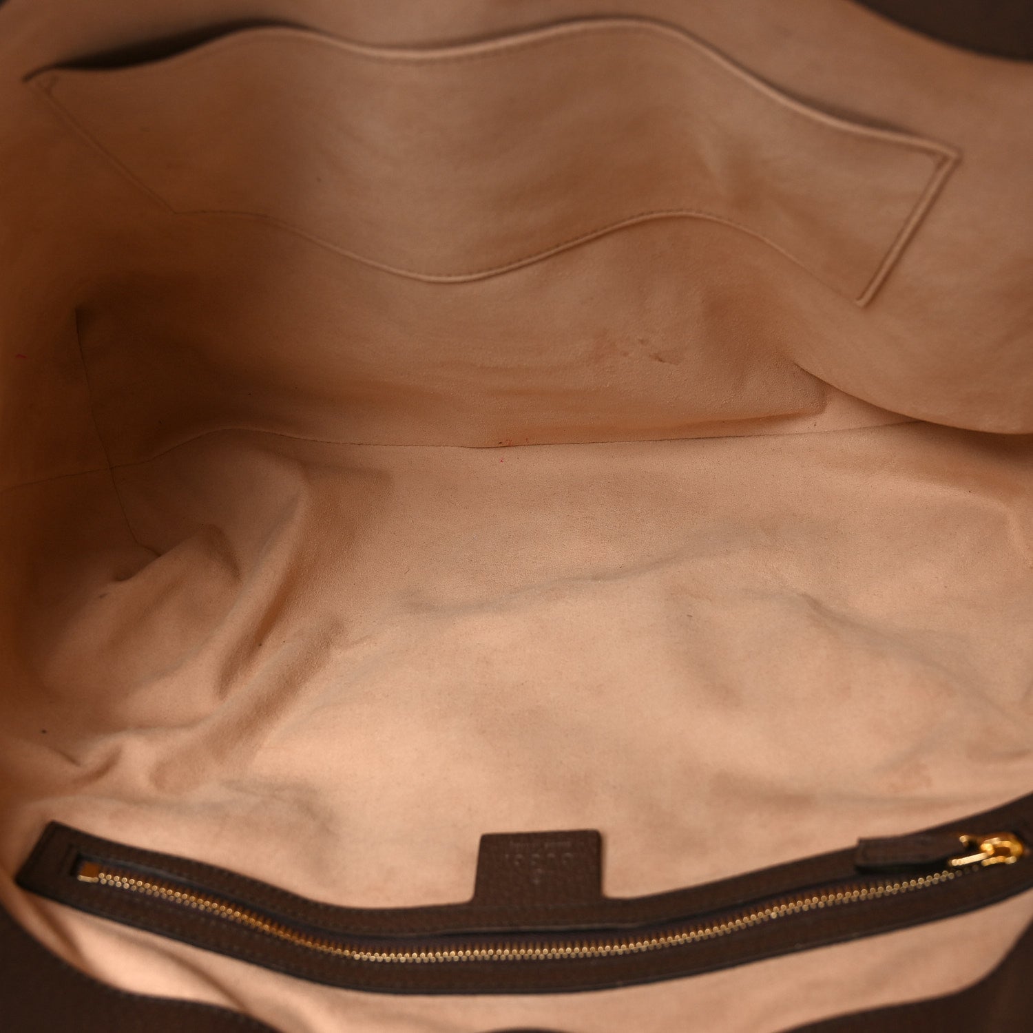 GG Supreme Monogram Medium Ophidia Shopping Tote Brown
