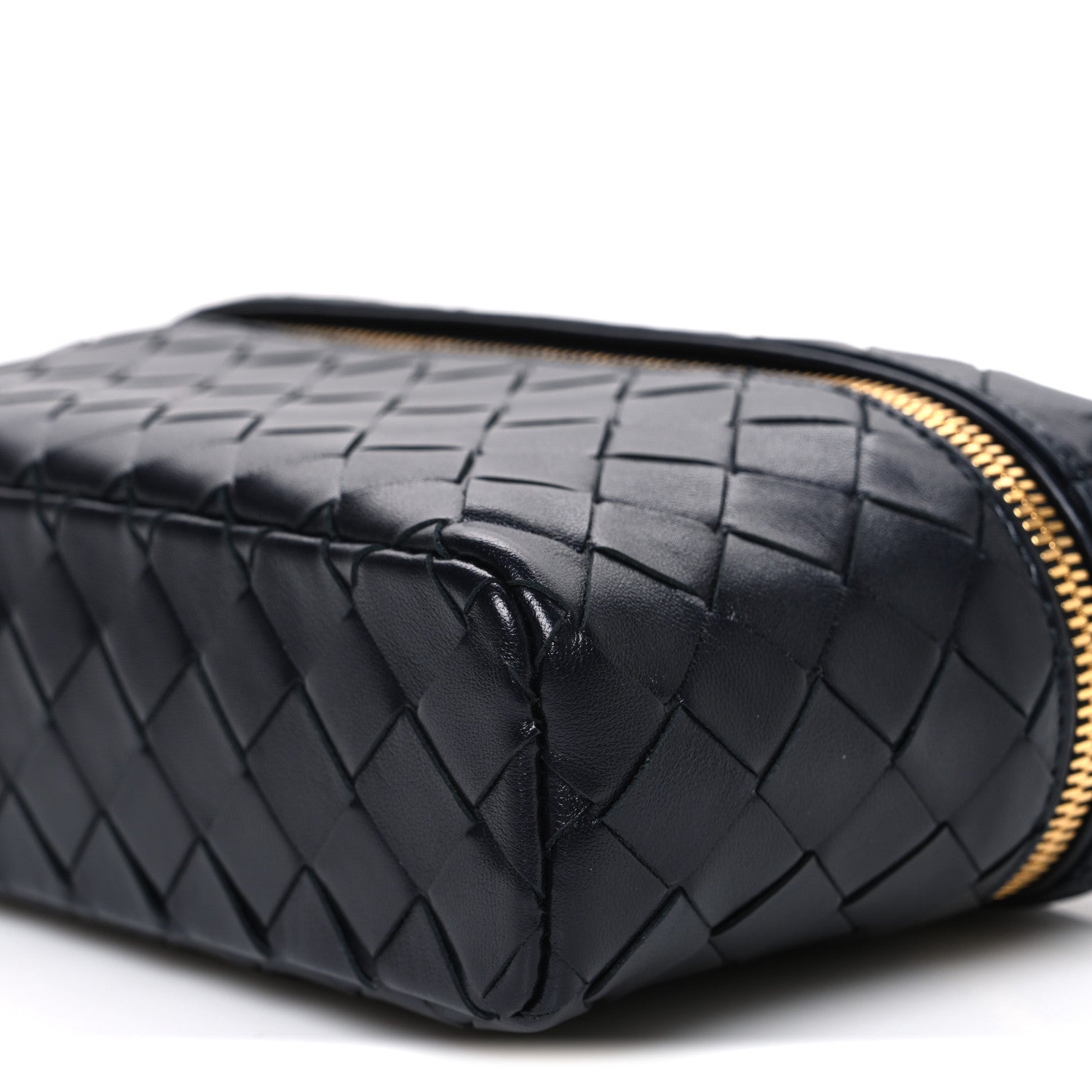 Calfskin Intrecciato Bang Bang Vanity Case Nocturnal