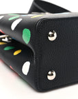 LV X YK Taurillon Capucines MM Black
