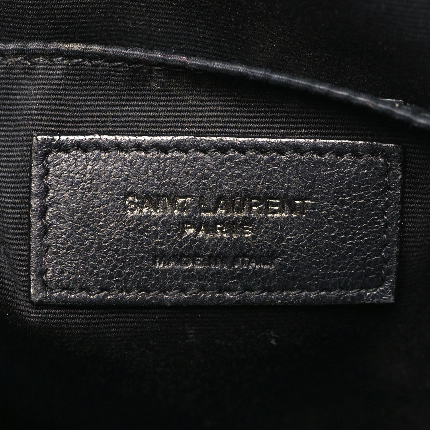 Calfskin Matelasse Monogram Monochrome Lou Camera Bag Black