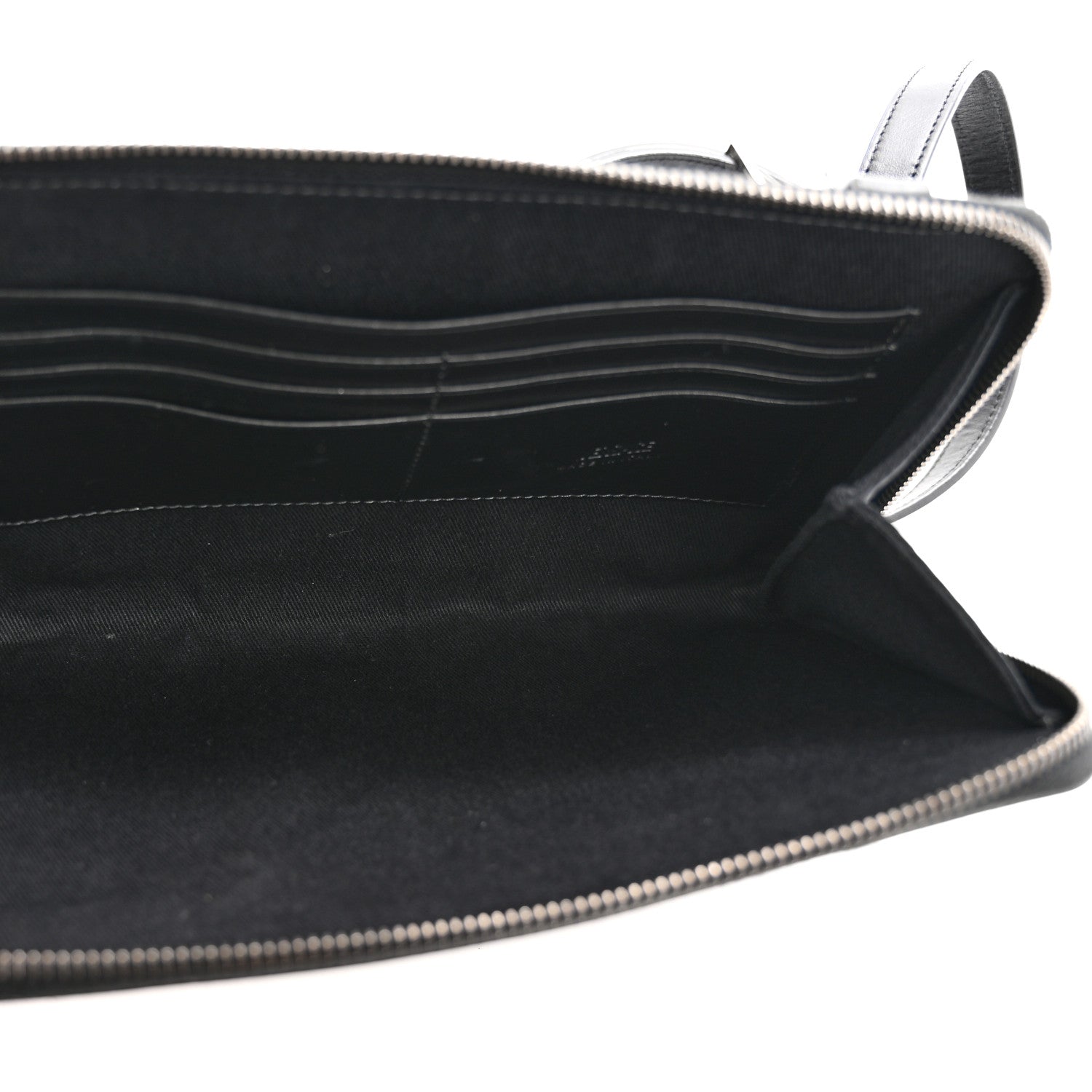 Coated Canvas La Greca Signature  Black Gray