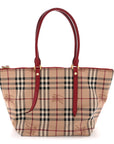 Haymarket Check Small Salisbury Tote Military Red