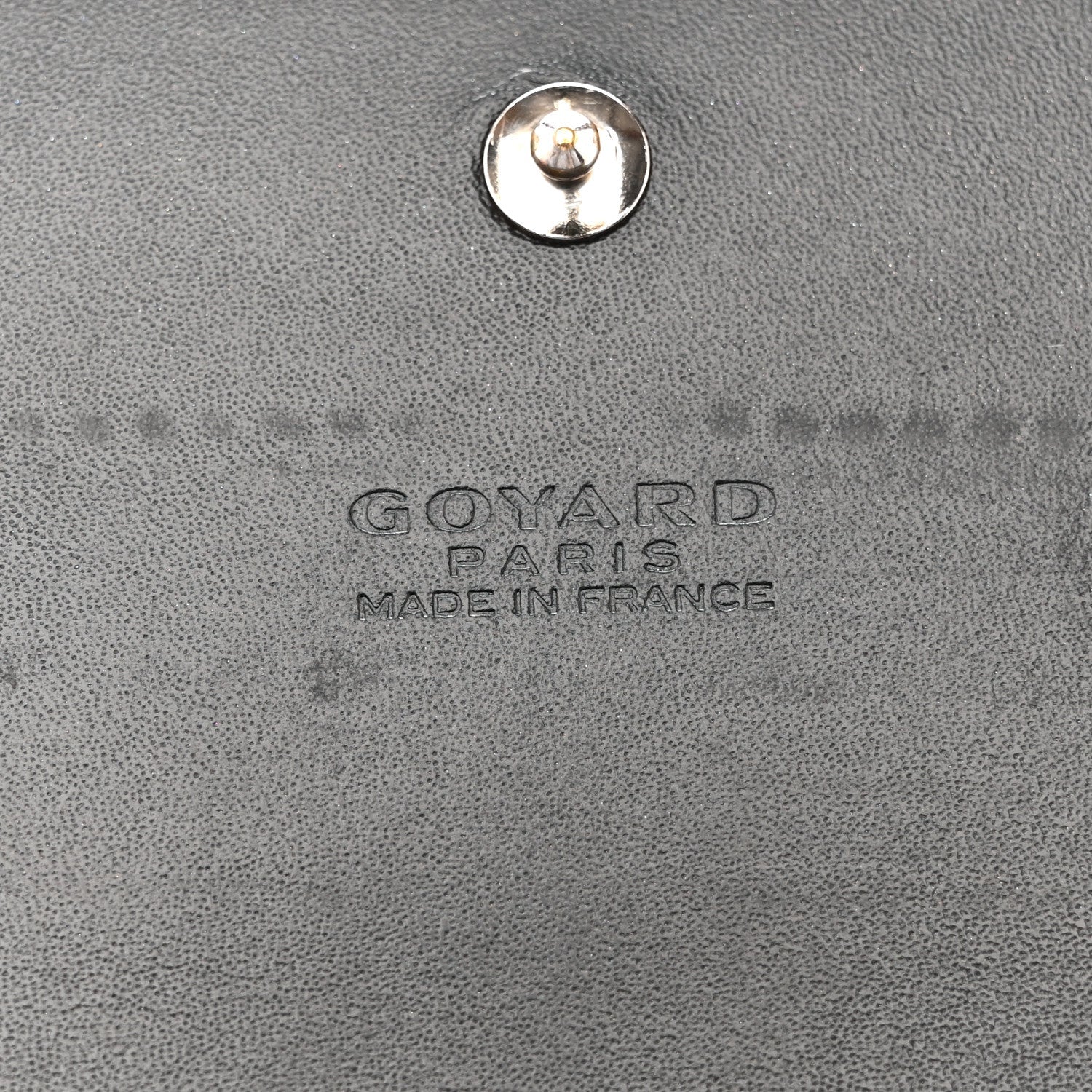 Goyardine Varenne Long Wallet Black