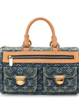 Monogram Denim Neo Speedy Blue