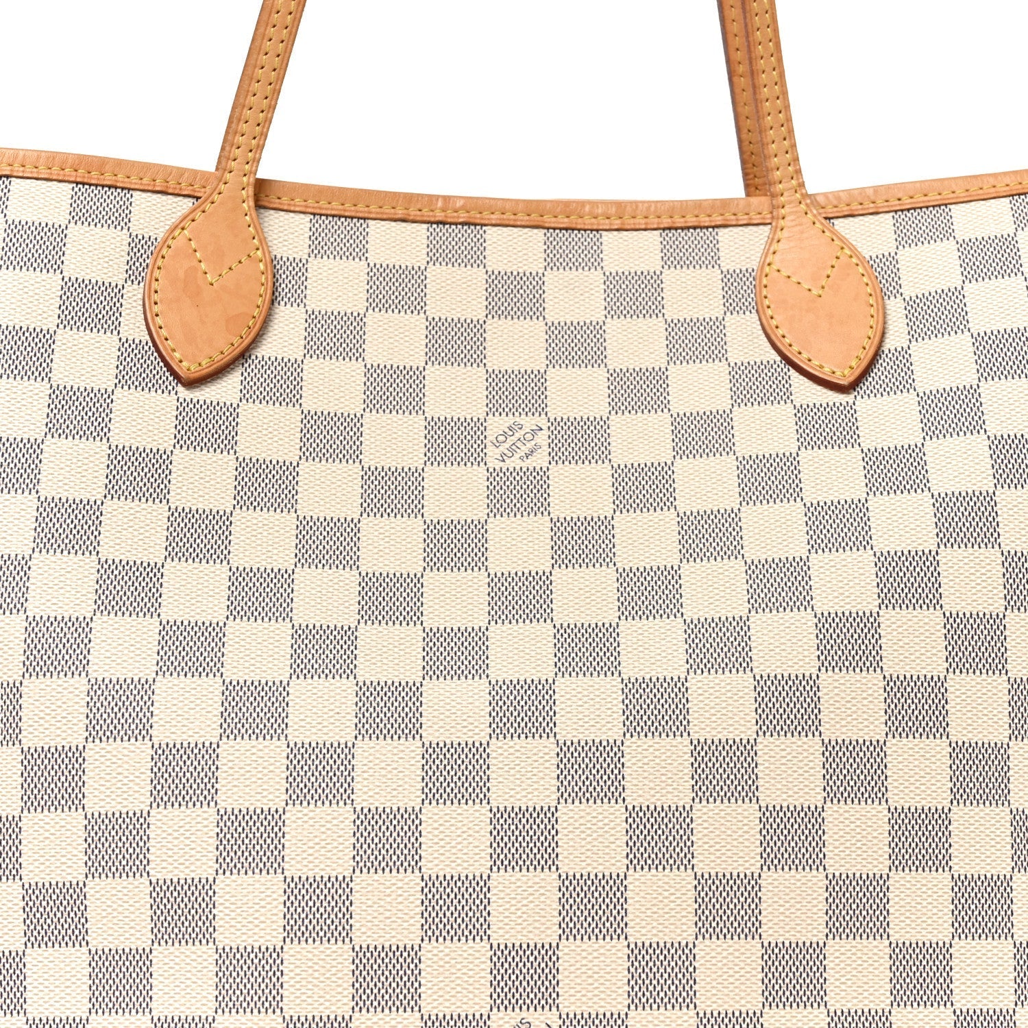 Damier Azur Neo Neverfull MM Rose Ballerine