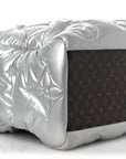 Econyl Monogram Pillow Giant Onthego GM Silver