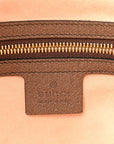 GG Supreme Monogram Medium Ophidia Shopping Tote Brown