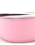 Calfskin 3.5 Flap Crossbody Bag Pink