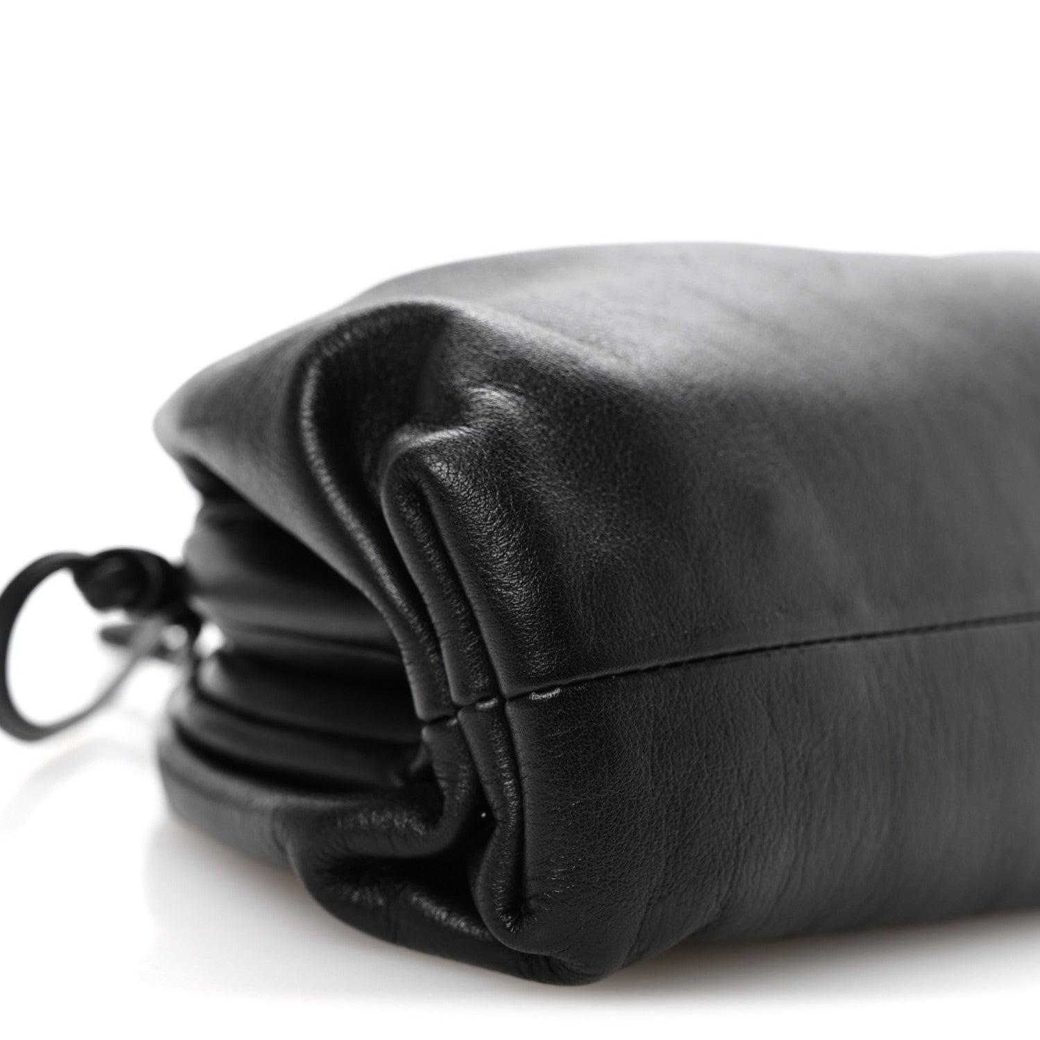 Butter Calfskin The Mini Pouch Black
