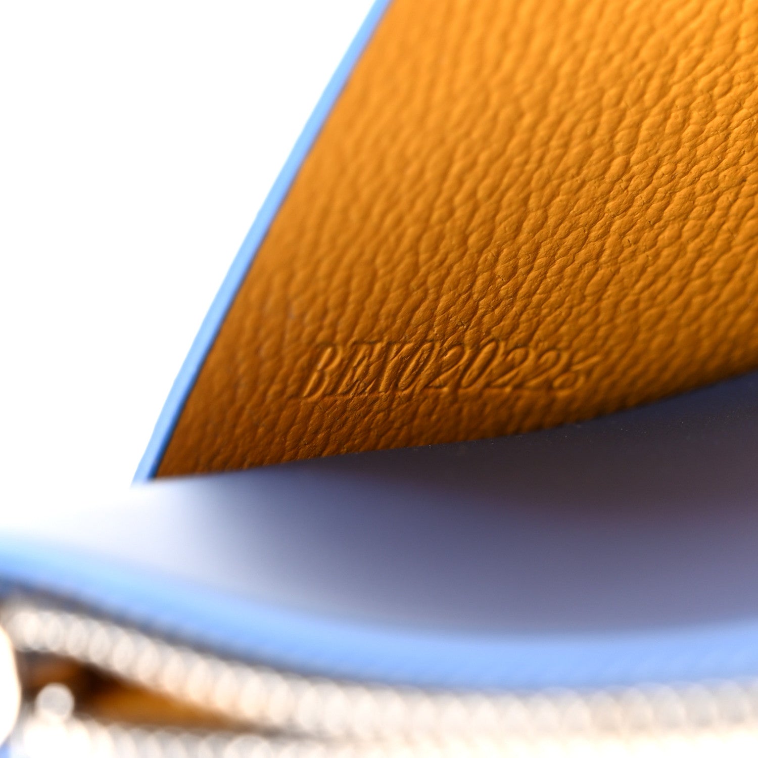 Goyardine Richelieu Wallet Sky Blue