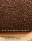 GG Supreme Monogram Ophidia Belted iPhone Case 85 34 Dark Brown