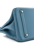 Togo BIRKIN 35 Blue Jean