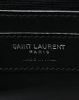 Grain De Poudre Medium Classic Monogram Kate Satchel Black