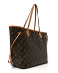 Monogram Sydney V Neverfull MM Rose Ballerine