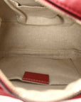 Pebbled Calfskin Small Soho Disco Bag Tabasco Red