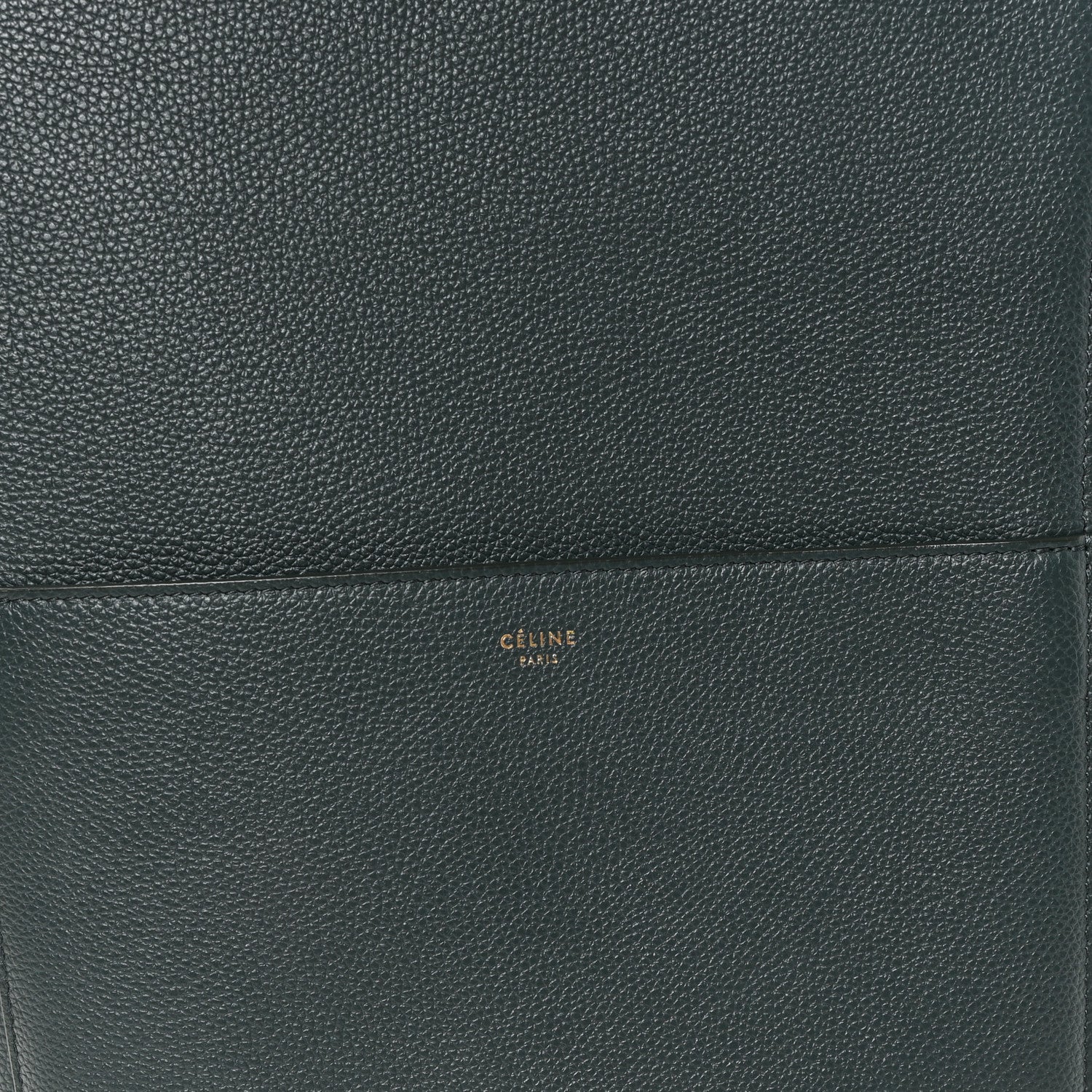 Soft Grained Calfskin Sangle Bucket Bag Amazone