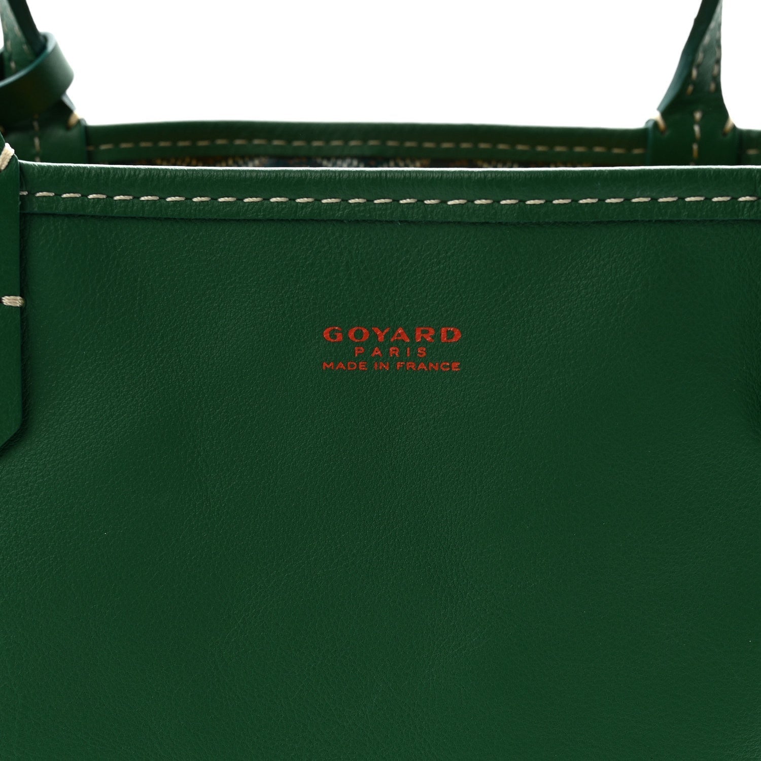 Goyardine Reversible Mini Anjou Green