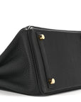 Togo Birkin 25 Black
