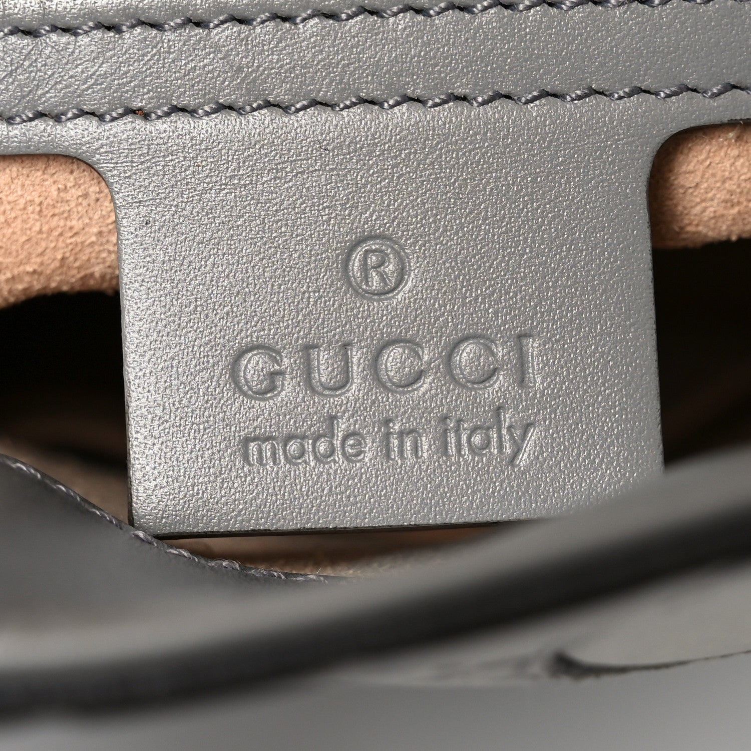 GCCIssima Linea A Foldover Tote Storm Grey