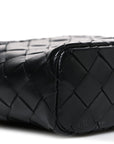 Calfskin Intrecciato Bang Bang Vanity Case Black