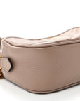 Calfskin Matelasse Small GG Marmont Chain Shoulder Bag Porcelain Rose