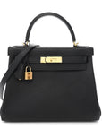 Togo Kelly Retourne 28 Black