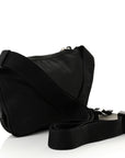 Re-Nylon Saffiano Belt Bag Black