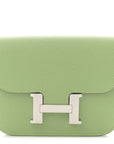 Epsom Constance Slim Wallet Vert Criquet