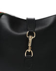 Boarded Dyana Lux Calfskin Medium Jackie 1961 Hobo Black