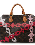 Monogram Bay Speedy 30 Rose Ballerine Poppy